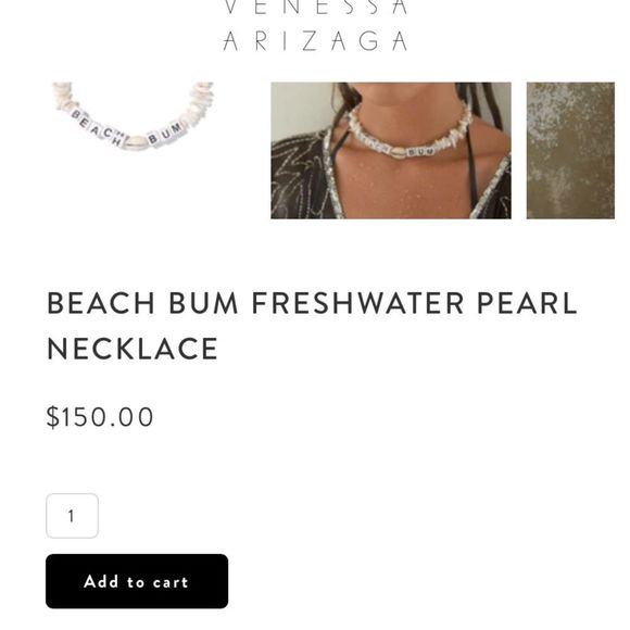 NWT — Venessa Arizaga Freshwater Pearl Necklace - Picture 4 of 9